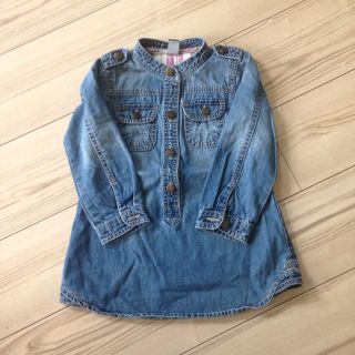 ザラキッズ(ZARA KIDS)のZARA kids 美品 デニムワンピ(ワンピース)