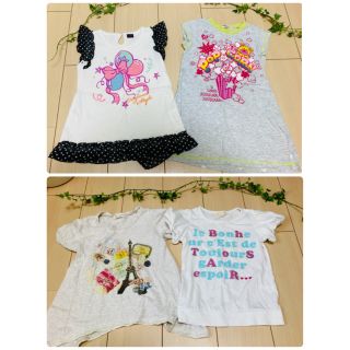 ハッシュアッシュ(HusHush)のシーズー様　セット商品　ハッシュアッシュ他　半袖tシャツ ２枚セット！110(Tシャツ/カットソー)