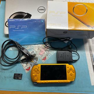 ソニー(SONY)のPlayStation Portable3000 ブライトイエロー(携帯用ゲーム機本体)