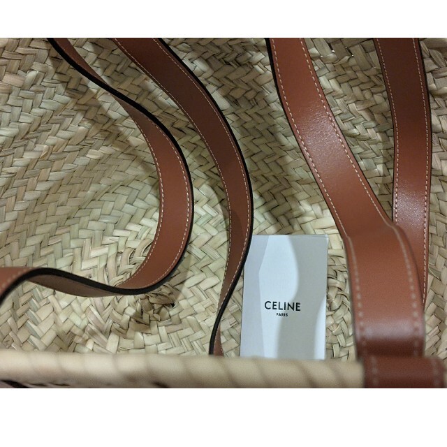 celine(セリーヌ)のセリーヌ　かごバッグ レディースのバッグ(かごバッグ/ストローバッグ)の商品写真