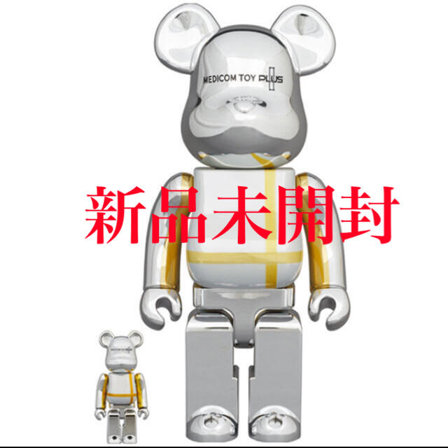 BE@RBRICK  SILVER CHROME 100％ & 400％