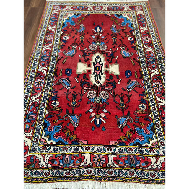 ヴィンテージ バクティアリ産 ペルシャ絨毯 151×100cm | orinocoorigen.com