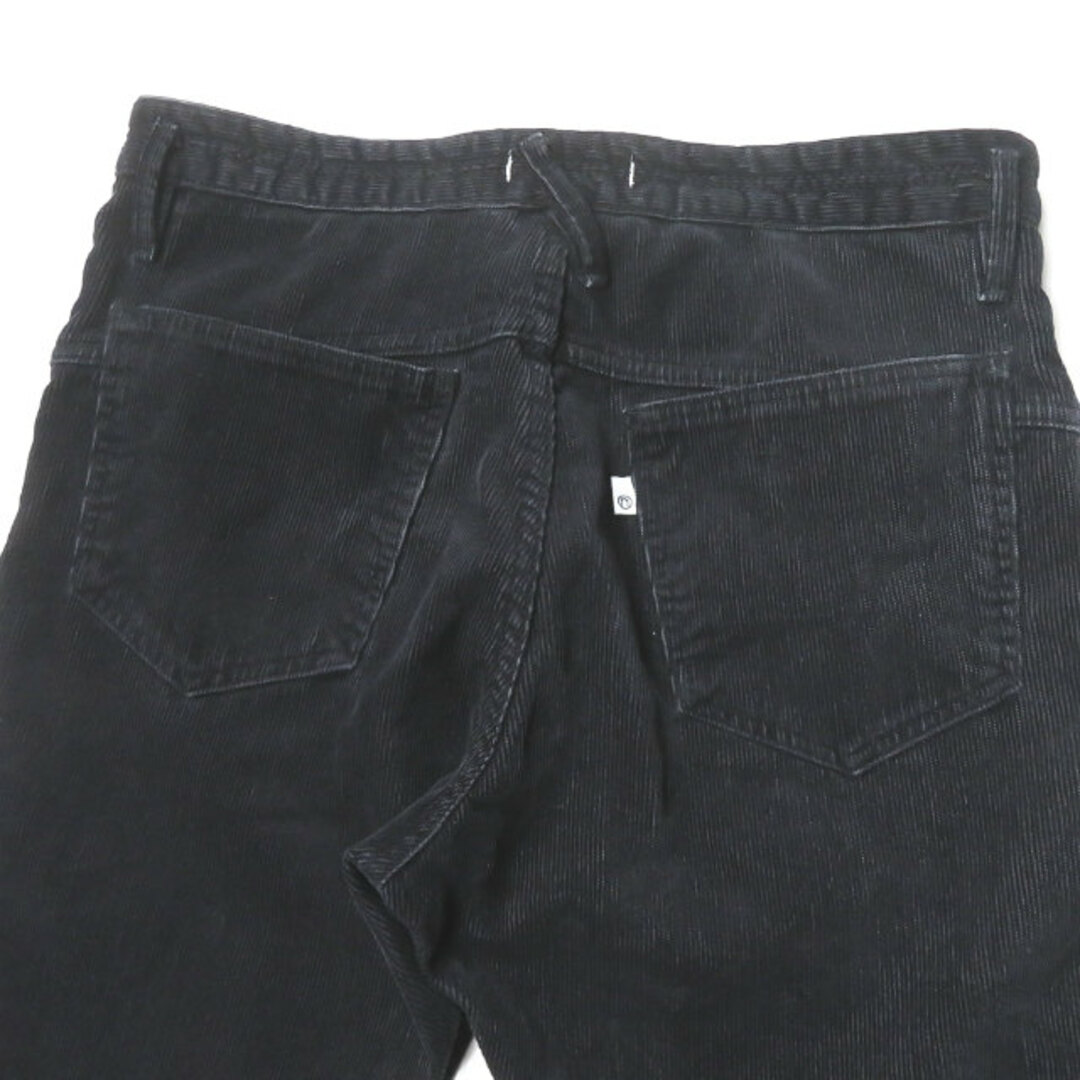 nonnative ノンネイティブ 20SS 日本製 DWELLER 5P JEANS USUAL FIT C/P CORD  ドゥエラー5ポケットジーンズ コーデュロイ NN-P3723 1 ブラック ボトムス【中古】【nonnative】