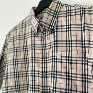 バーバリー(BURBERRY)の美品‼️BURBERRY LONDON ノバチェック　半袖シャツ(シャツ)