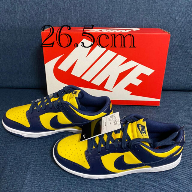 NIKE DUNK LOW MICHIGAN ミシガン 26.5cm メンズ スニーカー 価格 安い