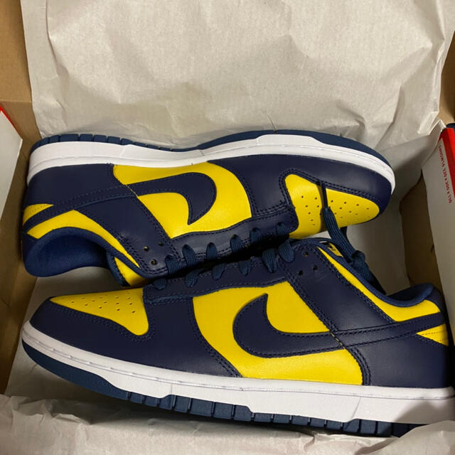 NIKE DUNK LOW MICHIGAN ミシガン 26.5cm メンズ スニーカー 価格 安い