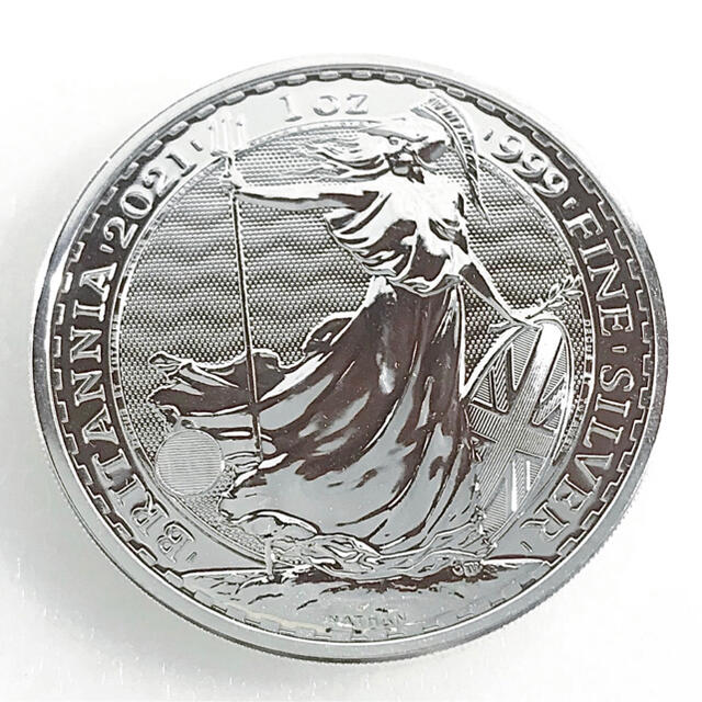2枚セット】新品 イギリス ブリタニア 銀貨 2021年 純銀31.1 2枚セット】新品 イギリス ブリタニア 銀貨 2021年 純銀31.1