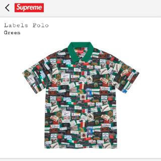 シュプリーム(Supreme)のLabels　Polo Supreme 21SS(ポロシャツ)