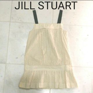 ジルスチュアート(JILLSTUART)のジルスチュアート　サイズ0　チュニック　ワンピース　リボン(ミニワンピース)