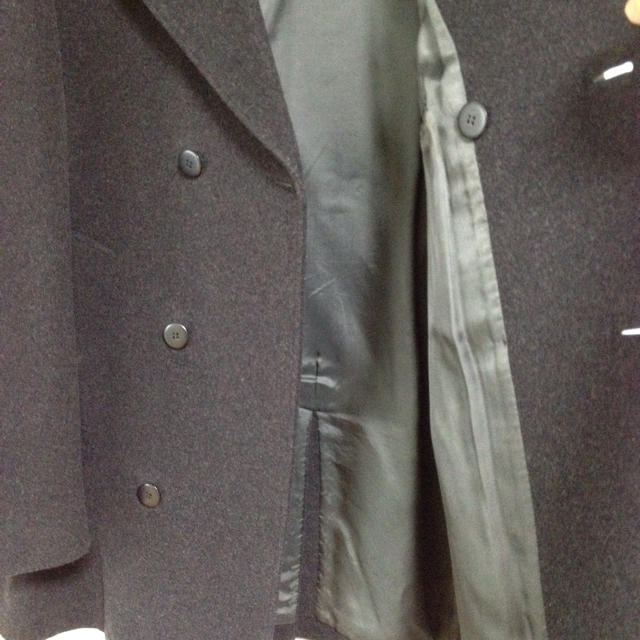 BURBERRY(バーバリー)のメンズバーバリー ウールのPコート(L) レディースのジャケット/アウター(ピーコート)の商品写真