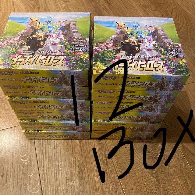 ポケモンカ-ドゲ-ム 強化拡張パック   イーブイヒーローズ 12BOX