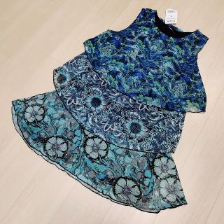 デシグアル(DESIGUAL)の新品未使用タグ付き！バルセロナ発デシグアル芸術的ワンピースXL(ひざ丈ワンピース)