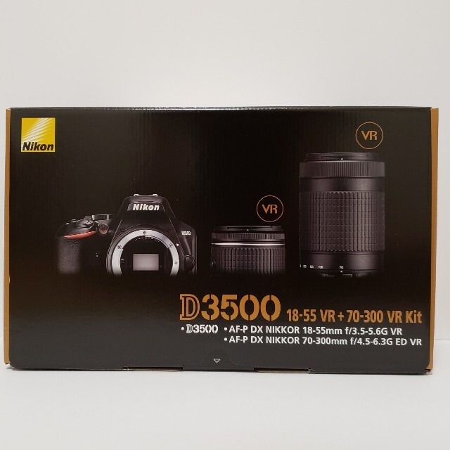 Nikon D3500 ダブルズームキット 展示品 - www.sorbillomenu.com