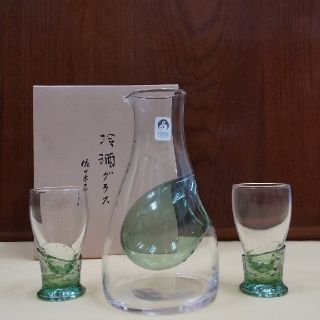 トウヨウササキガラス(東洋佐々木ガラス)の冷酒セット(グラス/カップ)