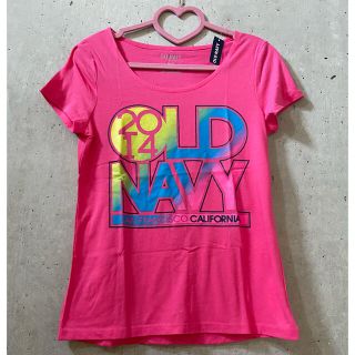 オールドネイビー(Old Navy)の★オールドネイビー★Tシャツ ピンク Mサイズ 新品 未使用 タグ付き(Tシャツ(半袖/袖なし))