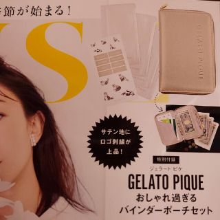 ジェラートピケ(gelato pique)のジェラートピケ　大人ミューズ付録(ポーチ)