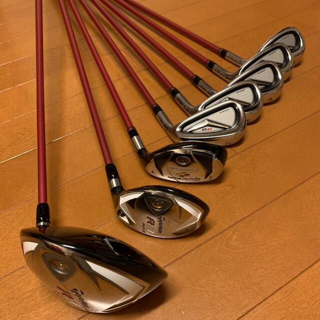 TaylorMade(テーラーメイド)のテーラーメイド  R9 MAX A レディース８本セット   スポーツ/アウトドアのゴルフ(クラブ)の商品写真