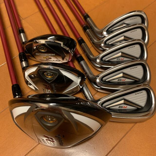 TaylorMade(テーラーメイド)のテーラーメイド  R9 MAX A レディース８本セット   スポーツ/アウトドアのゴルフ(クラブ)の商品写真