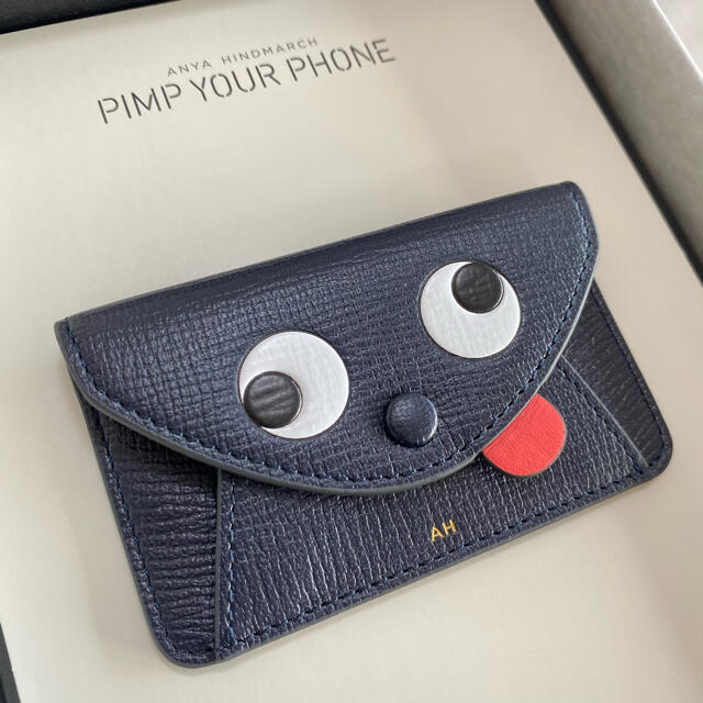 残り１【新品】Anya Hindmarch ザニー スマホに貼れる カードケース ...