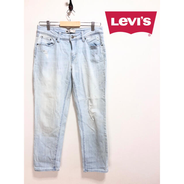 Levi's(リーバイス)の【美品】❤️Levi’s❤️ デニム ジーンズ ダメージ加工 春 夏 リーバイス メンズのパンツ(デニム/ジーンズ)の商品写真