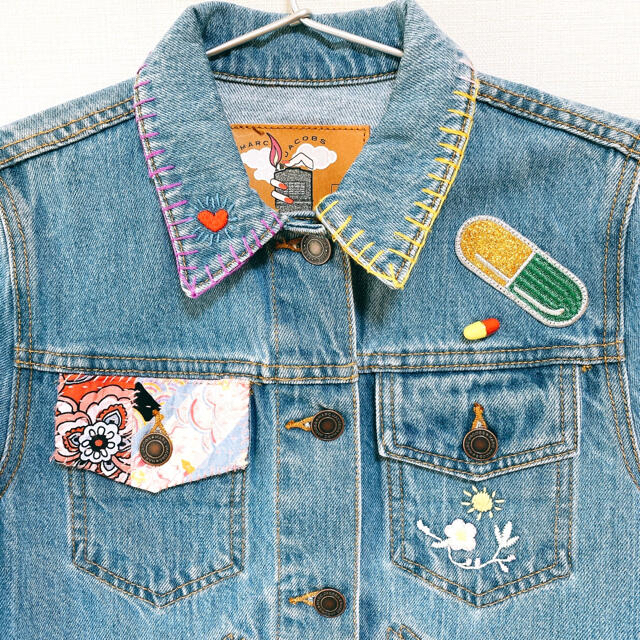 marcjacobs デニムジャケットPATCHMARC オーダー品