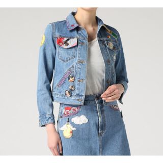 marcjacobs デニムジャケットPATCHMARC オーダー品