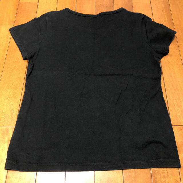 Tシャツ★レディス★黒★Ｌ レディースのトップス(Tシャツ(半袖/袖なし))の商品写真