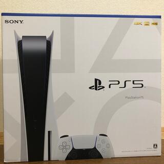 プレイステーション(PlayStation)のPlayStation5   ディスクドライブ搭載　新品未開封(家庭用ゲーム機本体)