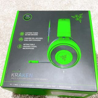 レイザー(LAZER)のRAZER KRAKEN(ゲーミングヘッドセット)(ヘッドフォン/イヤフォン)