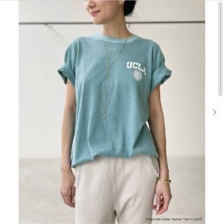 アパルトモンドゥーズィエムクラス(L'Appartement DEUXIEME CLASSE)の【GOOD ROCK SPEED】College T-sh UCLA　ブルーA(Tシャツ(半袖/袖なし))