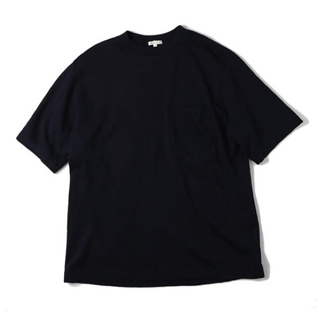 COMOLI(コモリ)のCOMOLI コモリ 裏毛半袖スウェット ネイビー サイズ3 メンズのトップス(Tシャツ/カットソー(半袖/袖なし))の商品写真