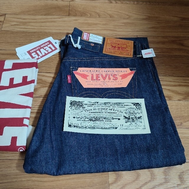 Levi's(リーバイス)のTed様専用 501xx 1937年　モデル リジット W33 ホワイトオーク メンズのパンツ(デニム/ジーンズ)の商品写真