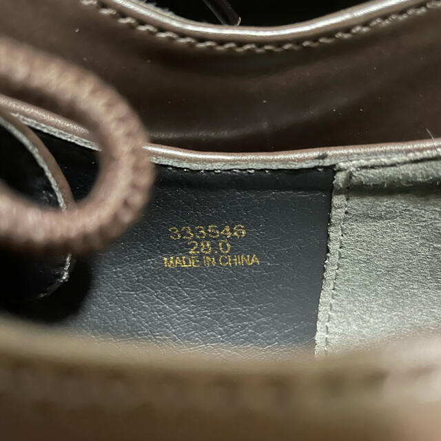 UNDERCOVER(アンダーカバー)のgu undercover ラウンドトゥシューズ　28cm メンズの靴/シューズ(ドレス/ビジネス)の商品写真