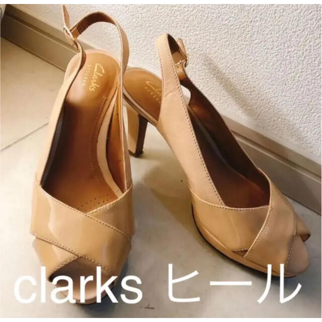 Clarks(クラークス)の【美品】clarks クラークスindigo ハイヒール　US 7 / 24cm レディースの靴/シューズ(ハイヒール/パンプス)の商品写真