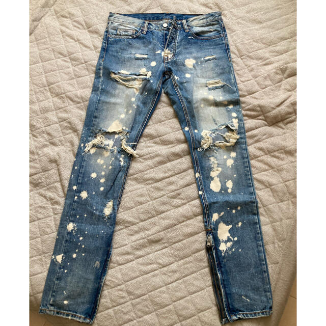 FEAR OF GOD(フィアオブゴッド)のmnml スプラッシュデニム size31 メンズのパンツ(デニム/ジーンズ)の商品写真