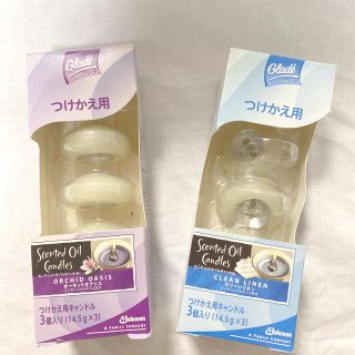 グレード　Glade キャンドル　つけかえ用　3個入り×2(アロマ/キャンドル)