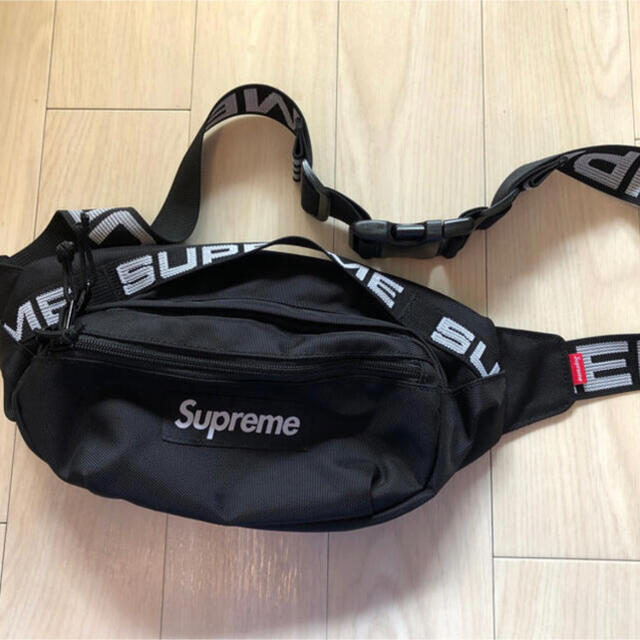 Supreme 18SS Waist Bag "Black"メンズ