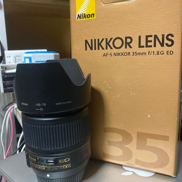 Nikon(ニコン)のNikon 35mm F1.8G ED スマホ/家電/カメラのカメラ(レンズ(単焦点))の商品写真