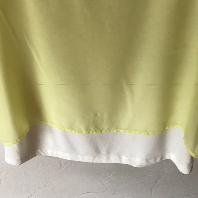 GUシースルー プルオーバー レディースのトップス(シャツ/ブラウス(半袖/袖なし))の商品写真