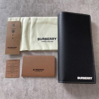 バーバリー(BURBERRY)の新品バーバリー BURBERRY 長財布 小銭入れ付き ブラックに(長財布)