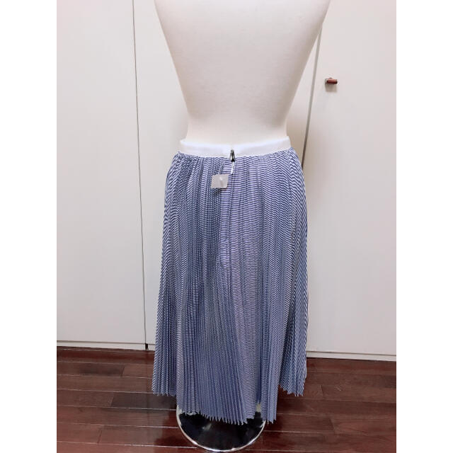 sacai - 【新品タグ付き】sacai ストライププリーツスカートの通販 by
