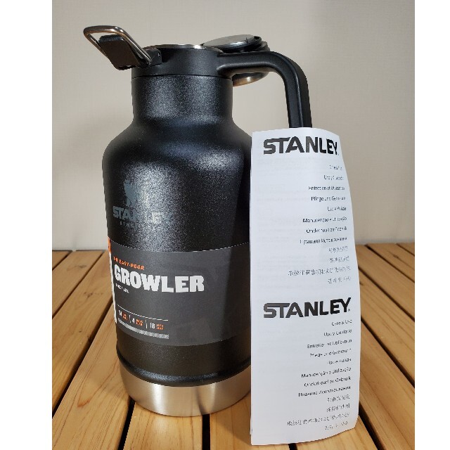 【えください】 Stanley - ■新品■日本未発売■スタンレー　グロウラー　1.9L　マットブラック 黒 水筒の通販 by 誉れ屋｜スタンレーならラクマ ンティーン