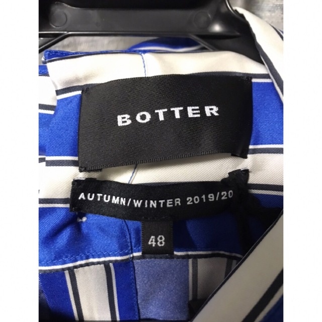 48 新品 7.9万 BOTTER ボッター ストライプシャツ オーバーサイズ