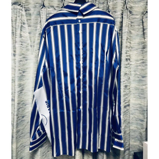 48 新品 7.9万 BOTTER ボッター ストライプシャツ オーバーサイズ