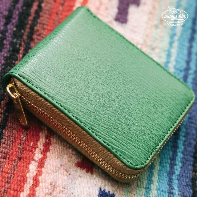シャークスキン サメ革 メンズ レディース 財布 ラウンドファスナー