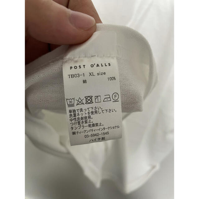 POST OVERALLS(ポストオーバーオールズ)の新品TENBOX Post O’Alls Memory of Japan XL メンズのトップス(Tシャツ/カットソー(半袖/袖なし))の商品写真