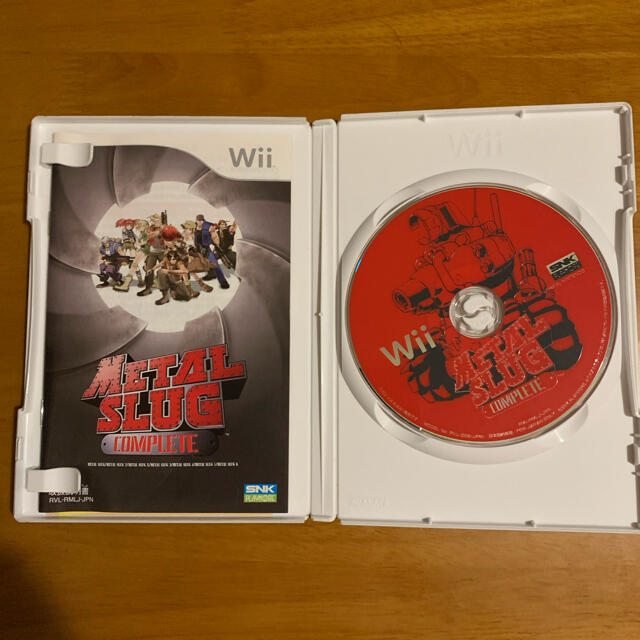 Wii(ウィー)のメタルスラッグ コンプリート Wiiソフト エンタメ/ホビーのゲームソフト/ゲーム機本体(家庭用ゲームソフト)の商品写真