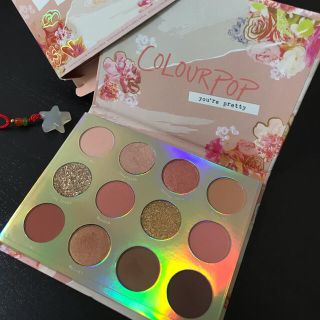 カラーポップ(colourpop)のカラーポップ アイシャドウ　限定sweet talk 12色　ピンク系(アイシャドウ)