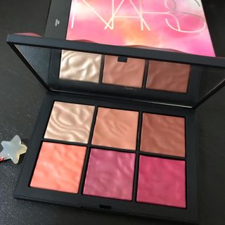 ナーズ(NARS)のNARS 6色チークパレット　可愛いピンク系(チーク)