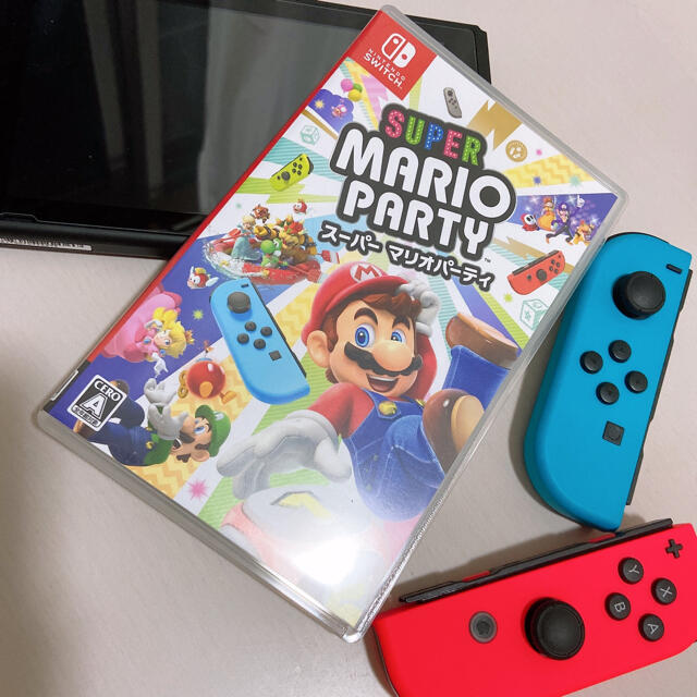 Nintendo Switch(ニンテンドースイッチ)のほぼ新品　スーパーマリオパーティ エンタメ/ホビーのゲームソフト/ゲーム機本体(家庭用ゲームソフト)の商品写真